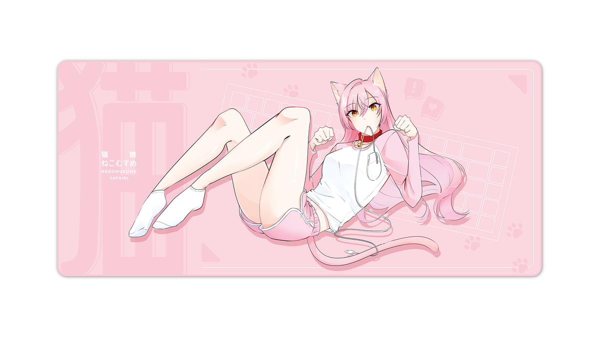 [GB] Catgirl Deskmats