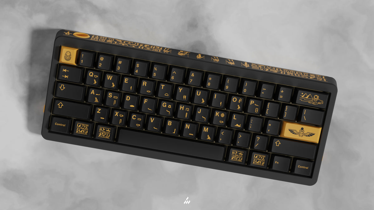 D60Lite x GMK Pharaoh Keyboard Kit