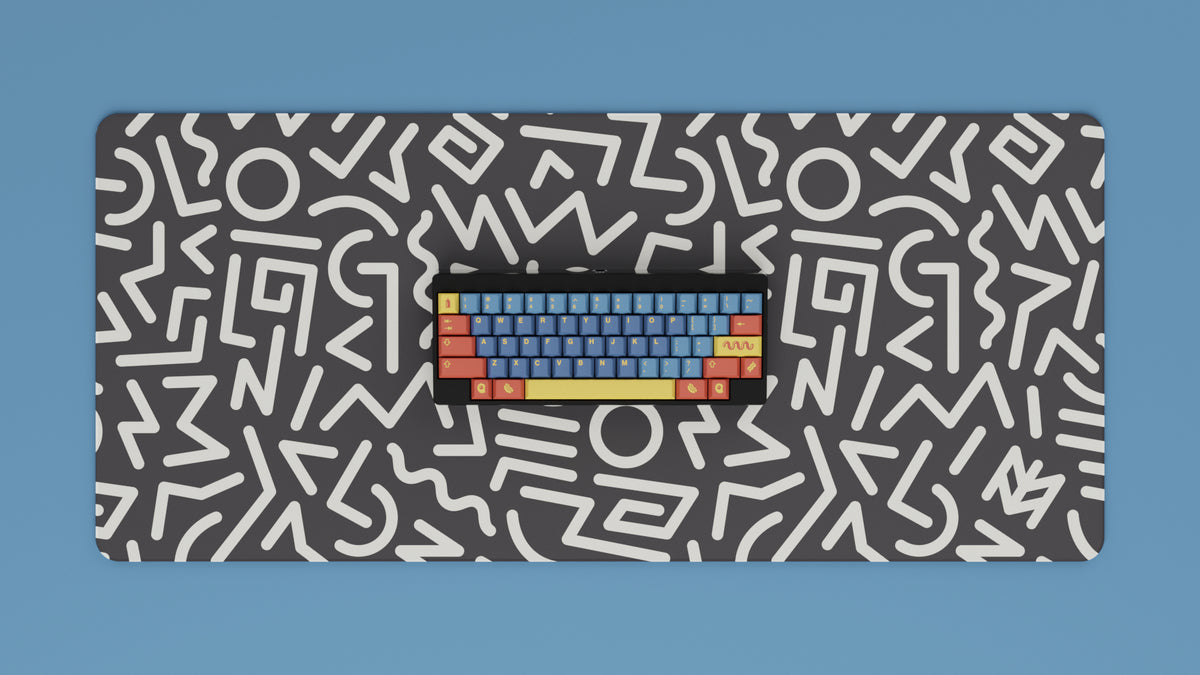 GMK Diner Deskmats and Cable