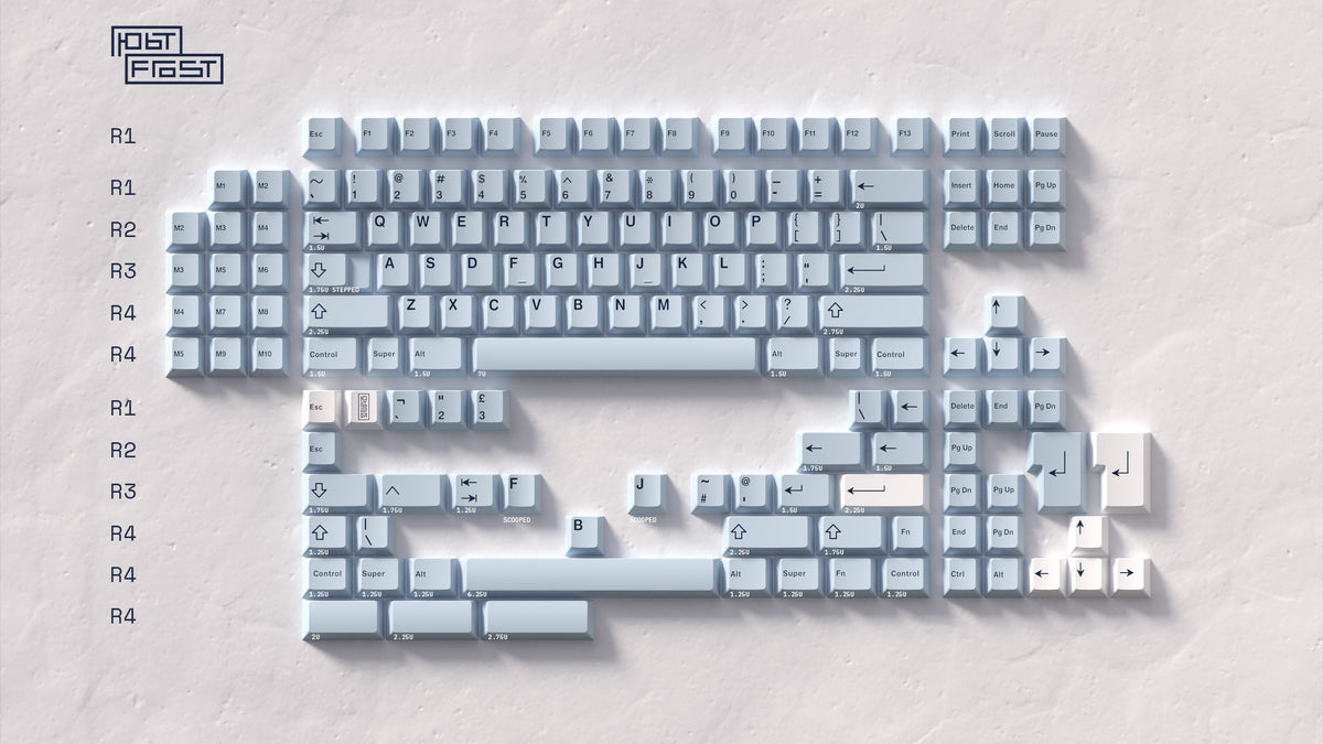 Geekark Frost Keycaps