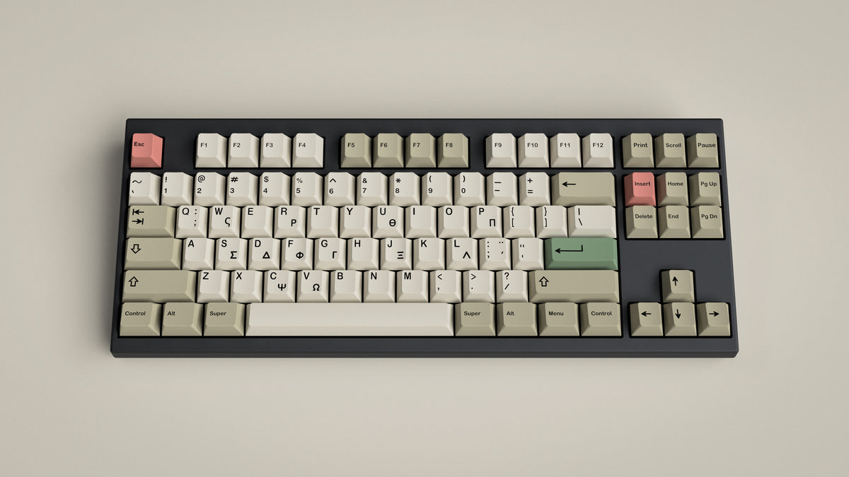 [Pre-Order] GMK Greek Beige Add-on Kit