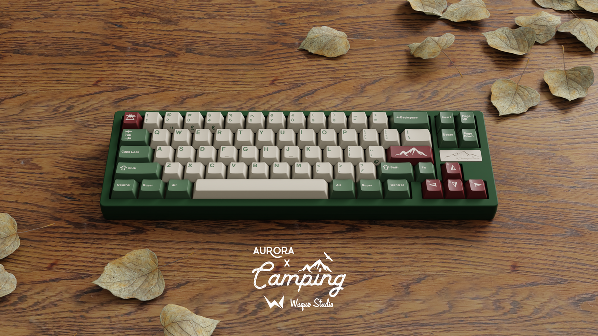 [GB] Aurora x Camping Keyboard Kit