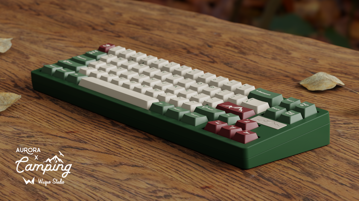 [GB] Aurora x Camping Keyboard Kit