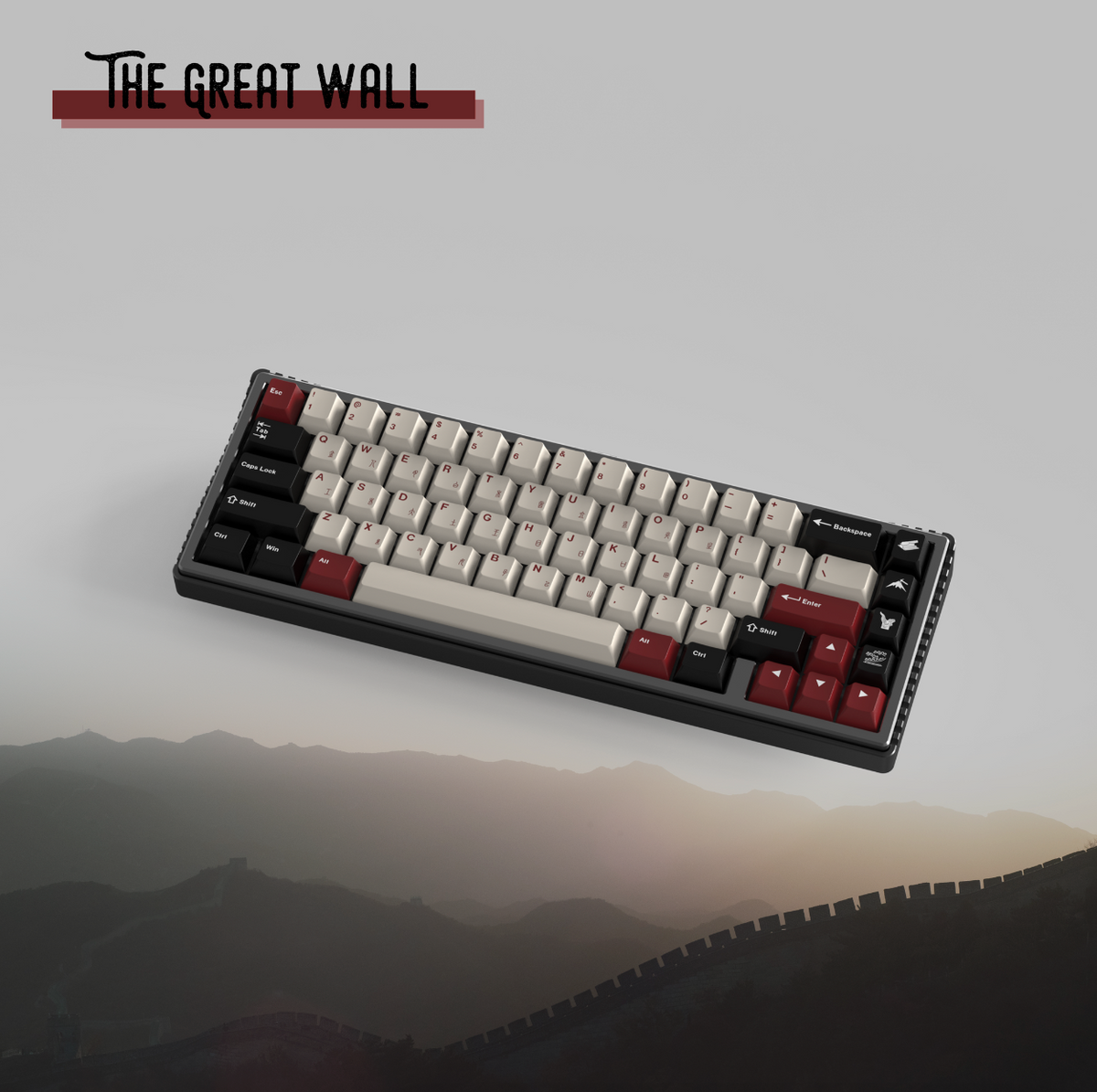 [GB] CreateKeebs The Great Wall