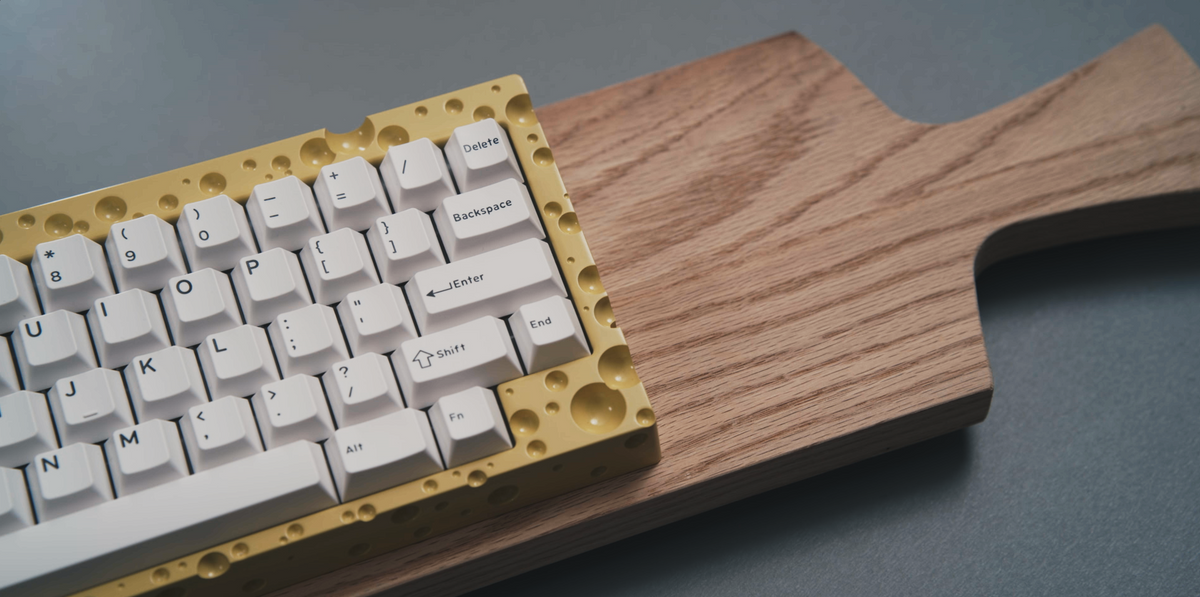 [GB] Swiss-Cheeseboard Keyboard Kit