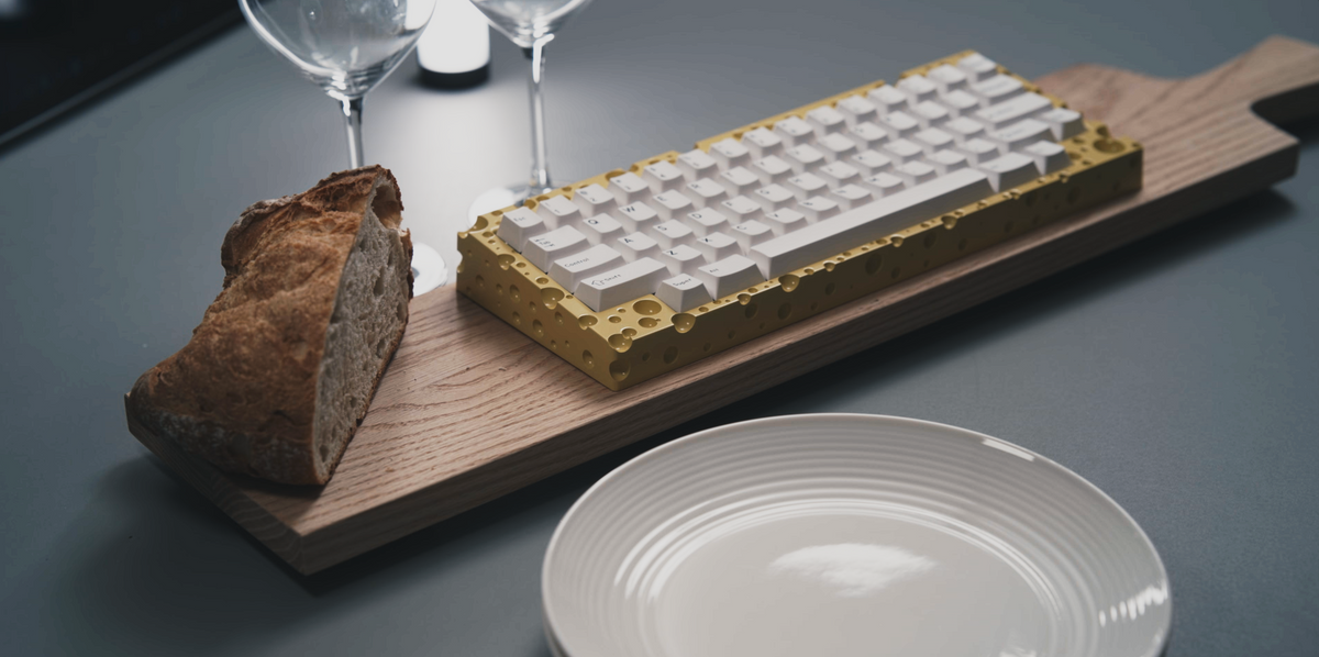 [GB] Swiss-Cheeseboard Keyboard Kit