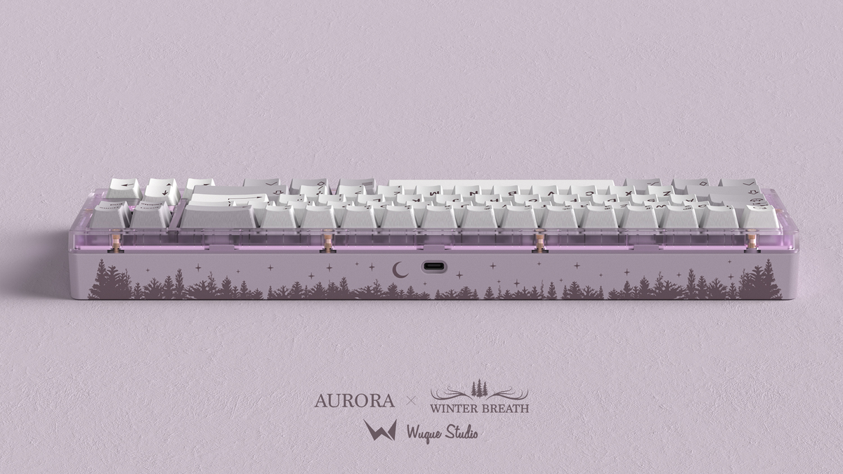 Aurora R2 x Winter Breath Keyboard Kit