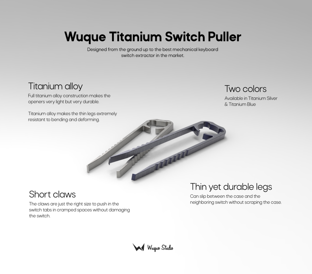 Wuque Titanium Switch Puller